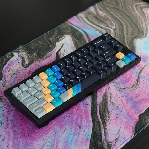 Record Gradient Dye-Sub PBT Keycaps