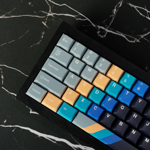 Record Gradient Dye-Sub PBT Keycaps