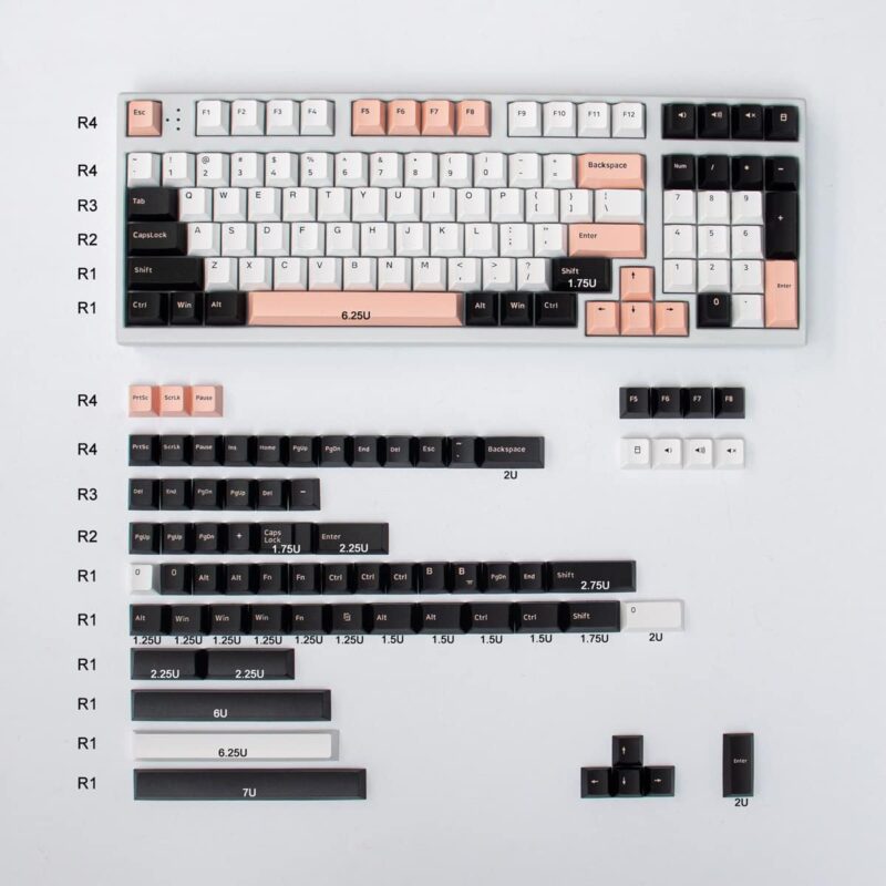 KEYCAPS — PBT - DS Cherry - Olivia