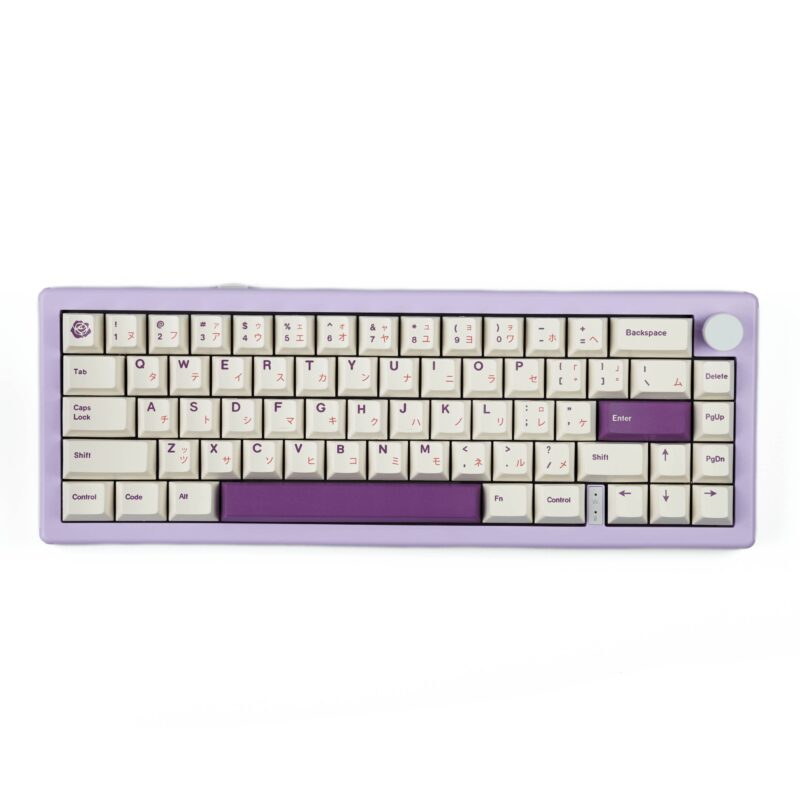 Keycaps — PBT - Dye-Sub -  Purple Rose